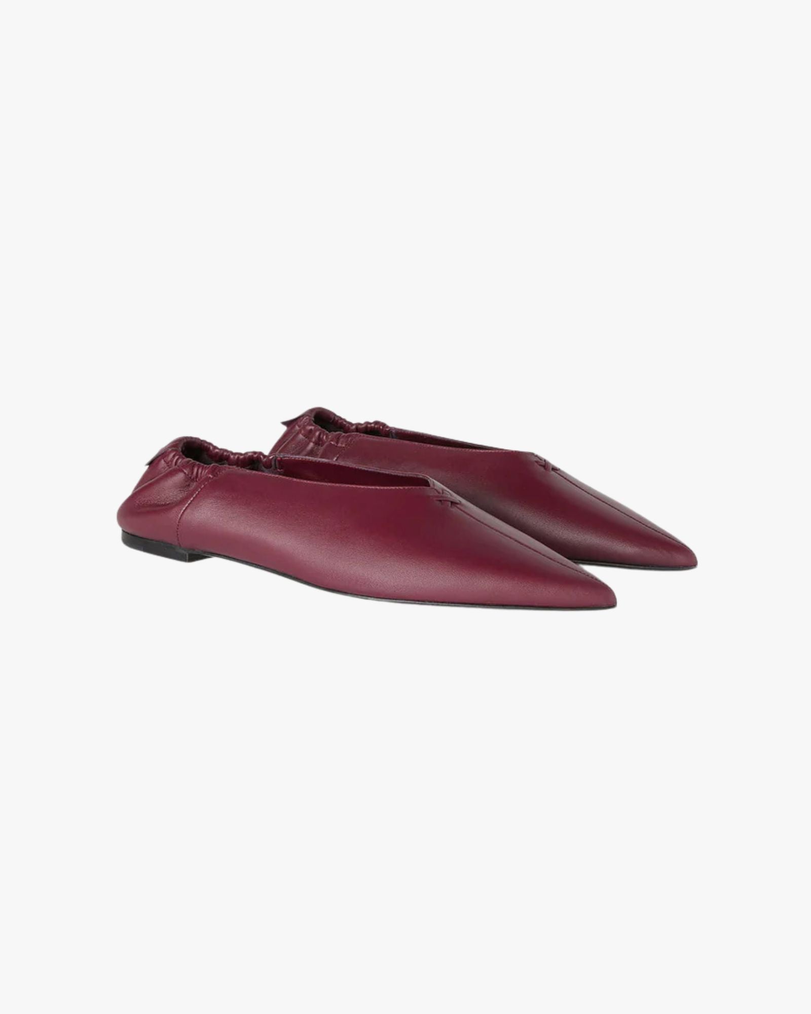 Pointed Ballet Flat Bordeaux