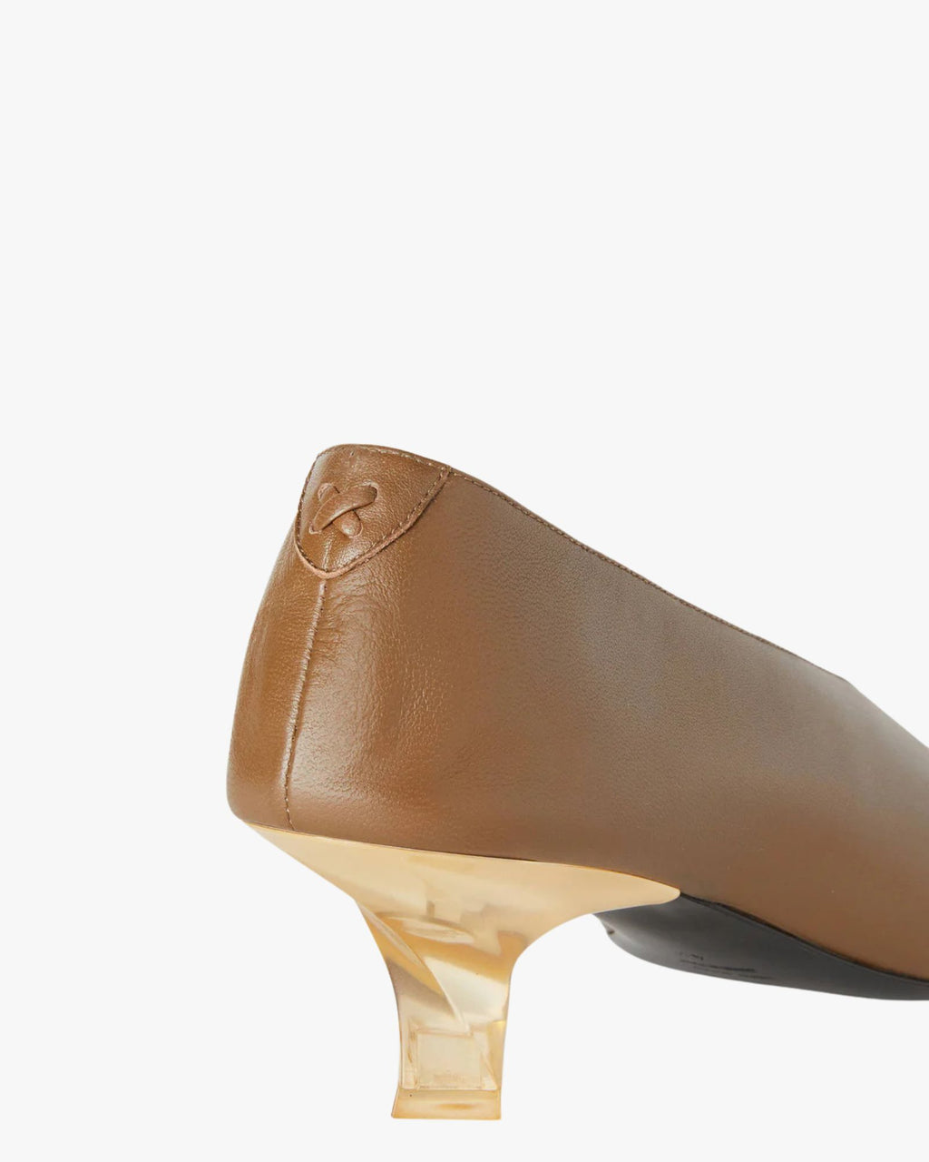 Ballet Plex Leather Pumps – Mud