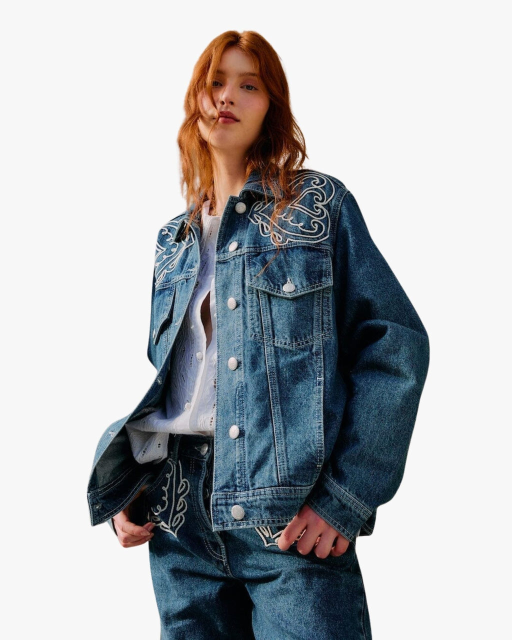 Giacca Basic Cornely in denim