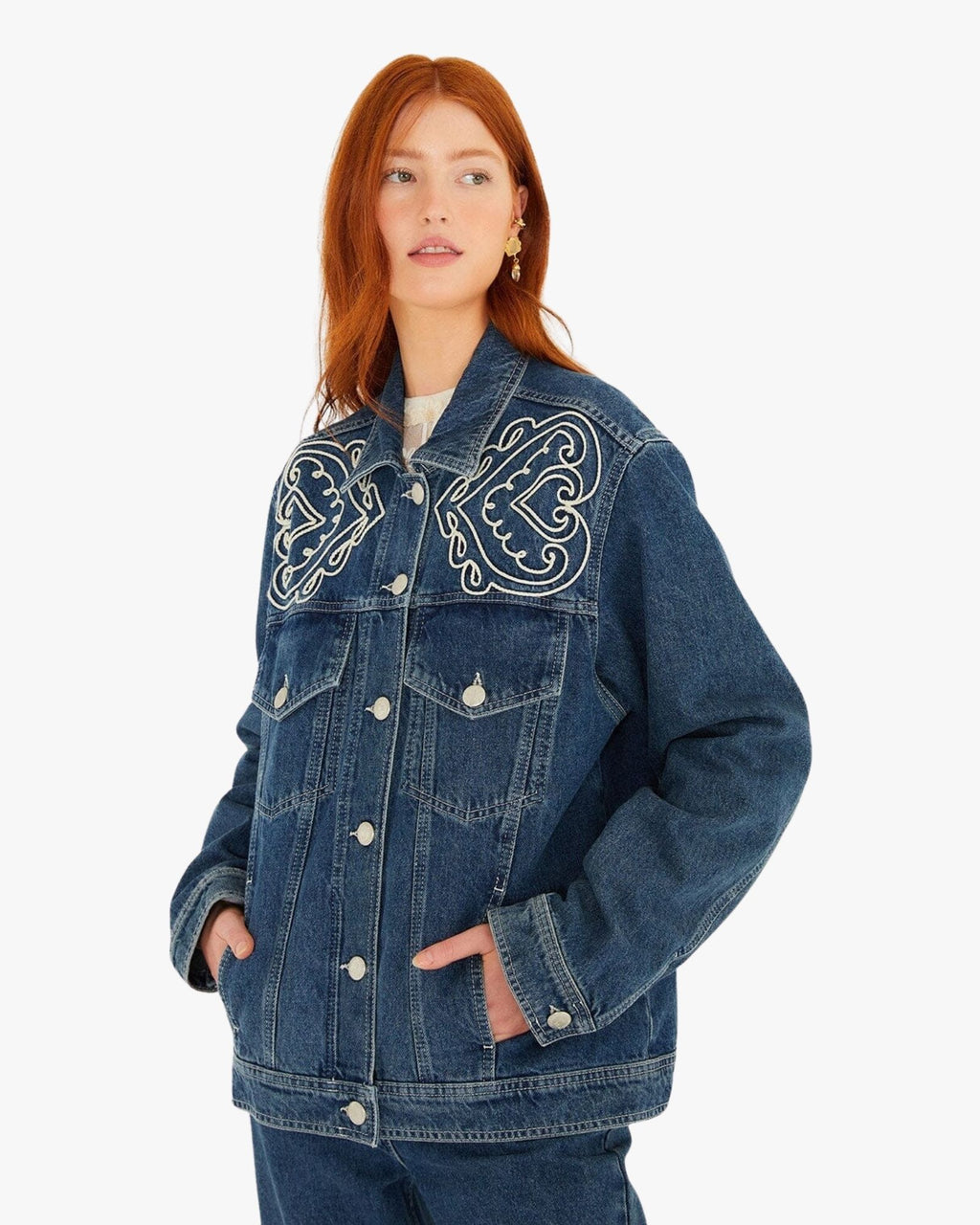 Giacca Basic Cornely in denim