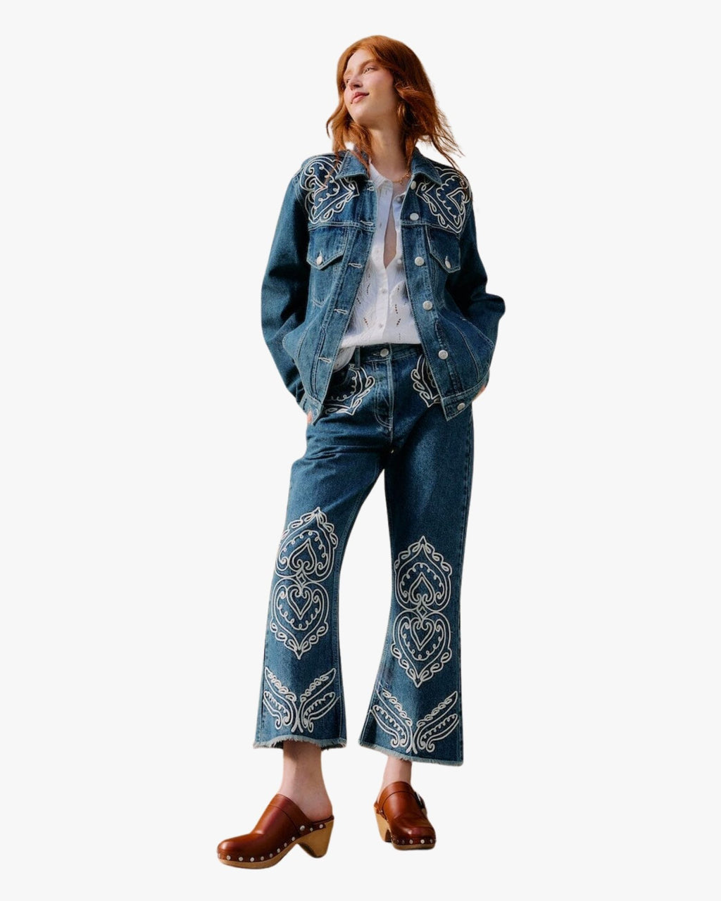 Giacca Basic Cornely in denim