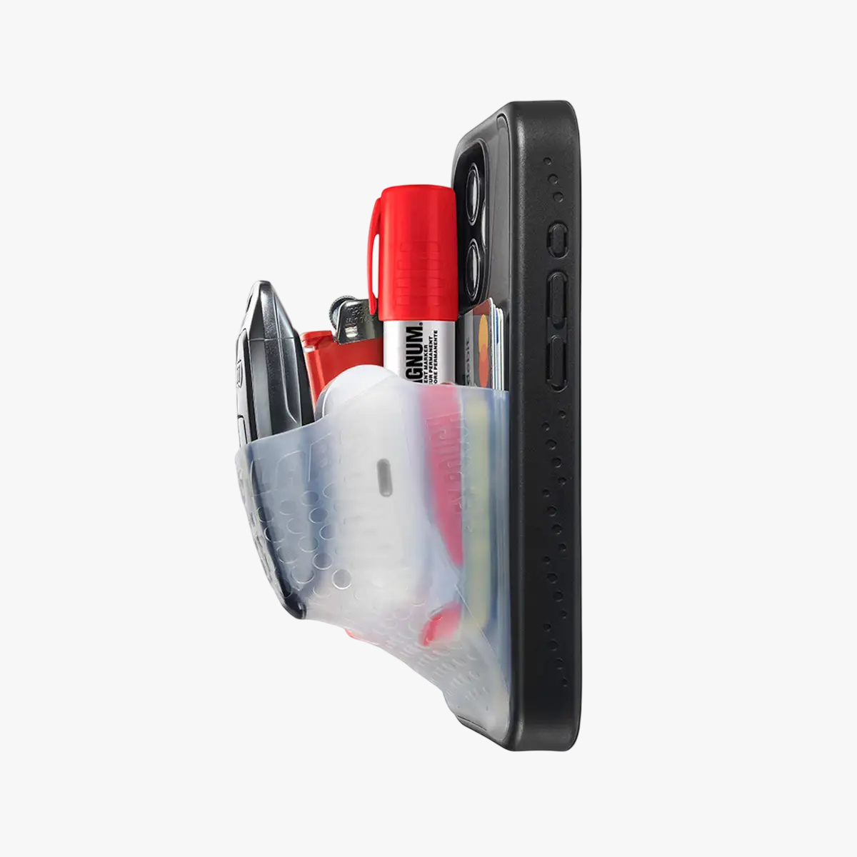 Flex Pouch Case Black/ Clear