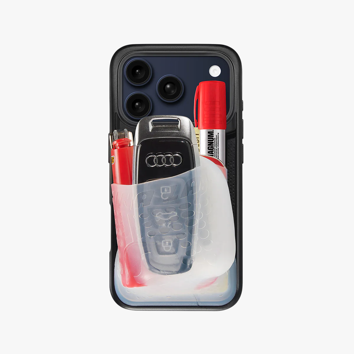 Flex Pouch Case Black/ Clear - iPhone 17 Pro & Max