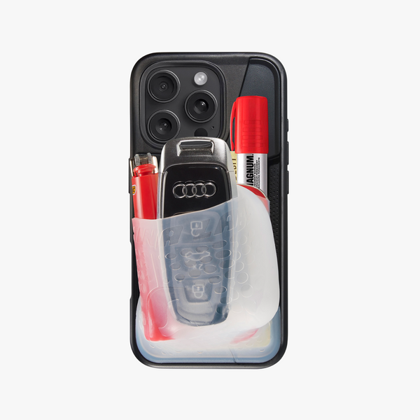 Flex Pouch Case Black/ Clear