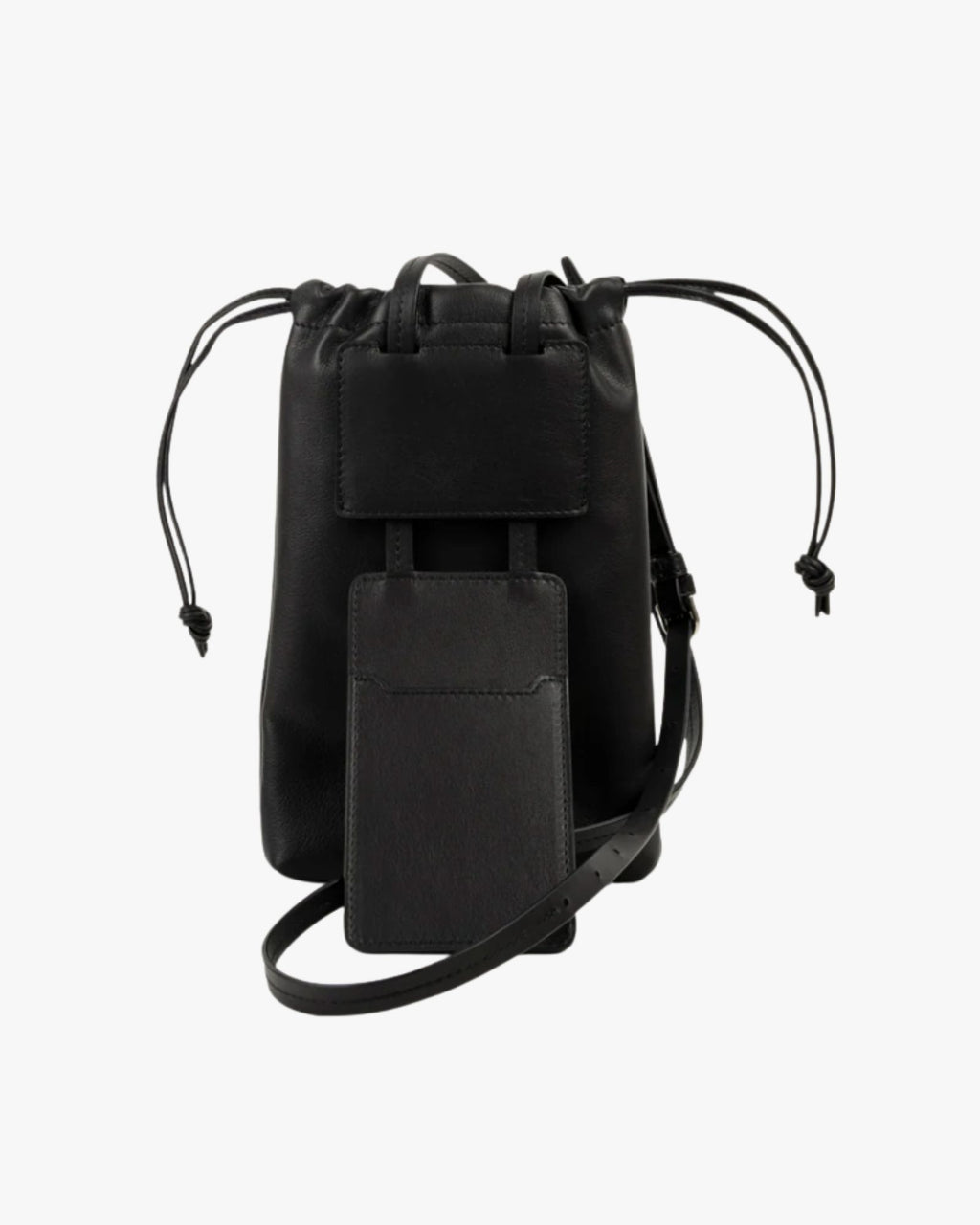 Borsa in pelle nera