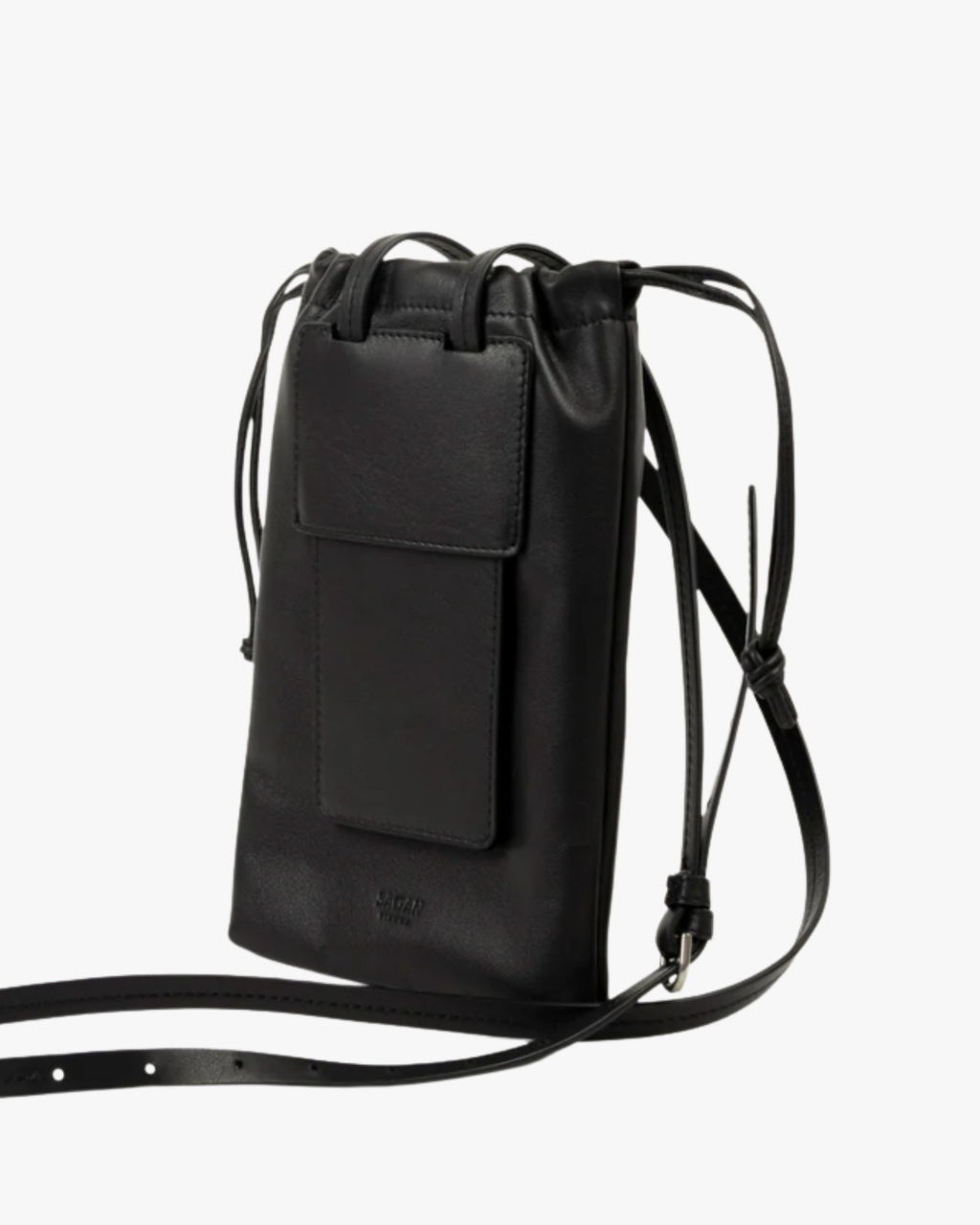 Borsa in pelle nera