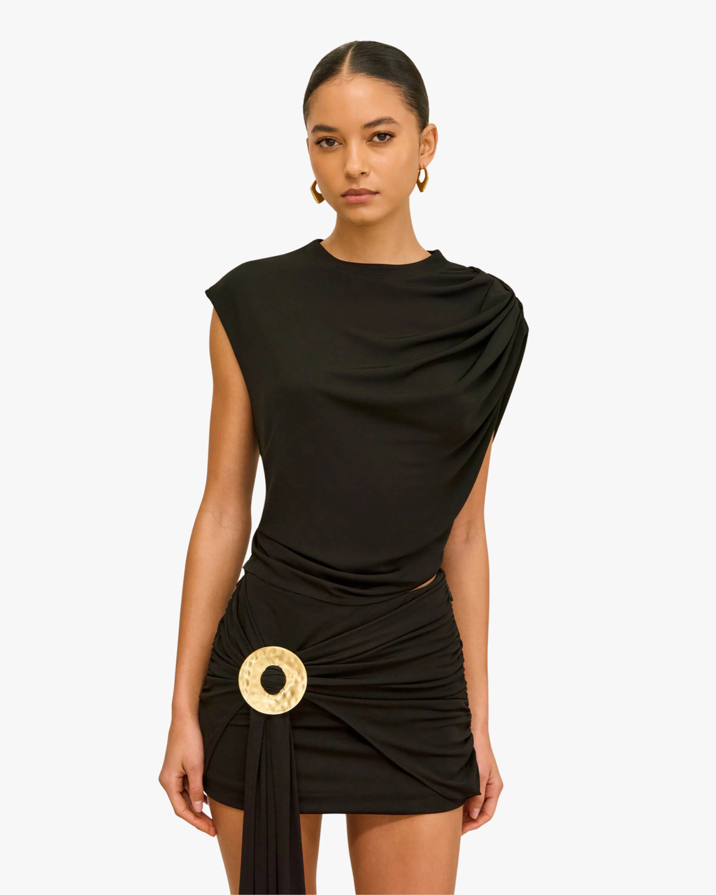 Celene Cropped Hem Top