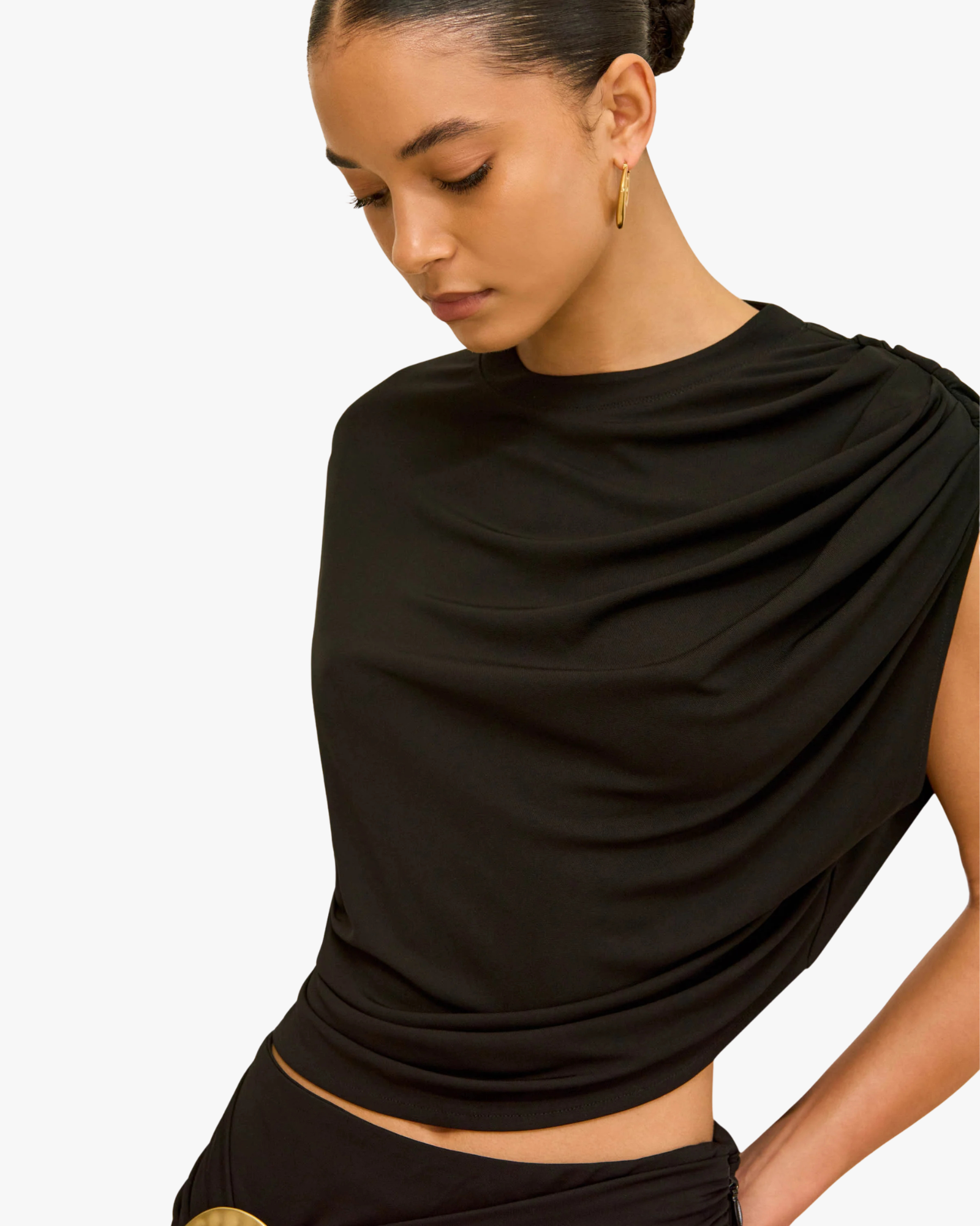 Celene Cropped Hem Top
