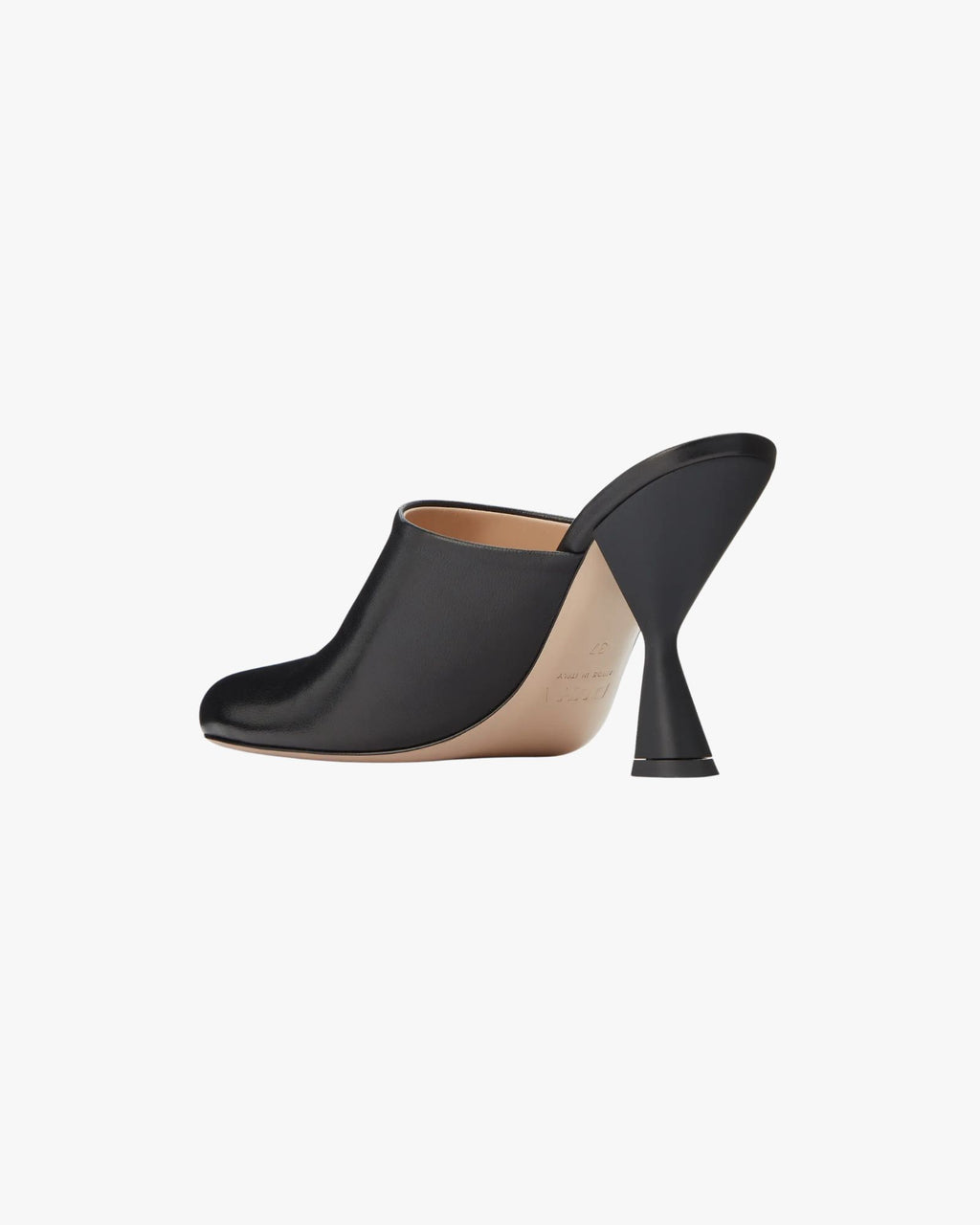 Mules scolpite Clo Black Night