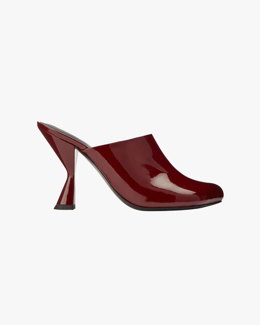 Clo Burgundy Sculpted Mules