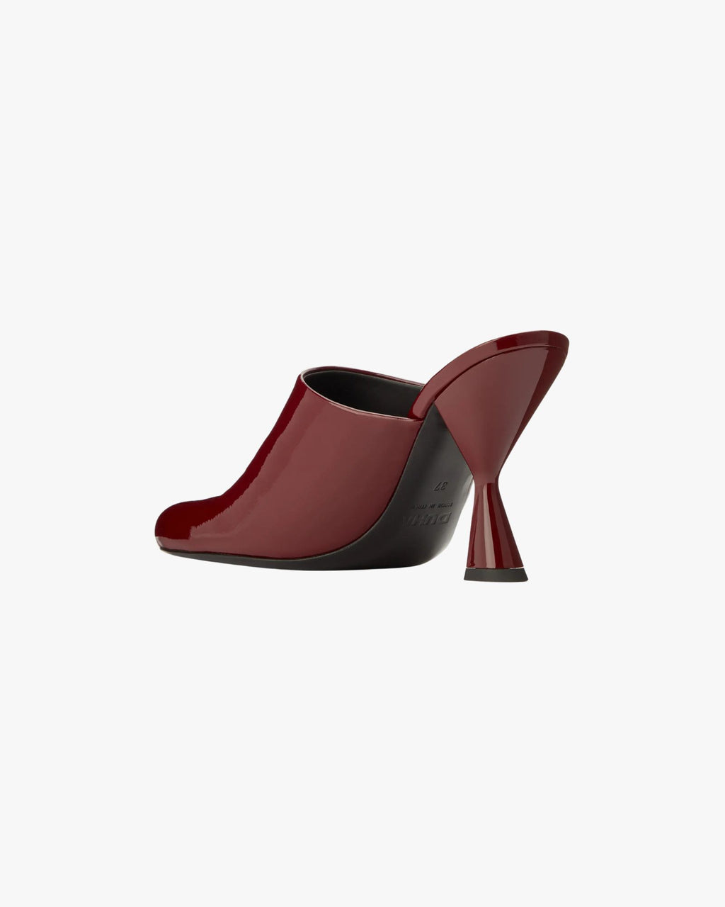 Clo Burgundy Sculpted Mules