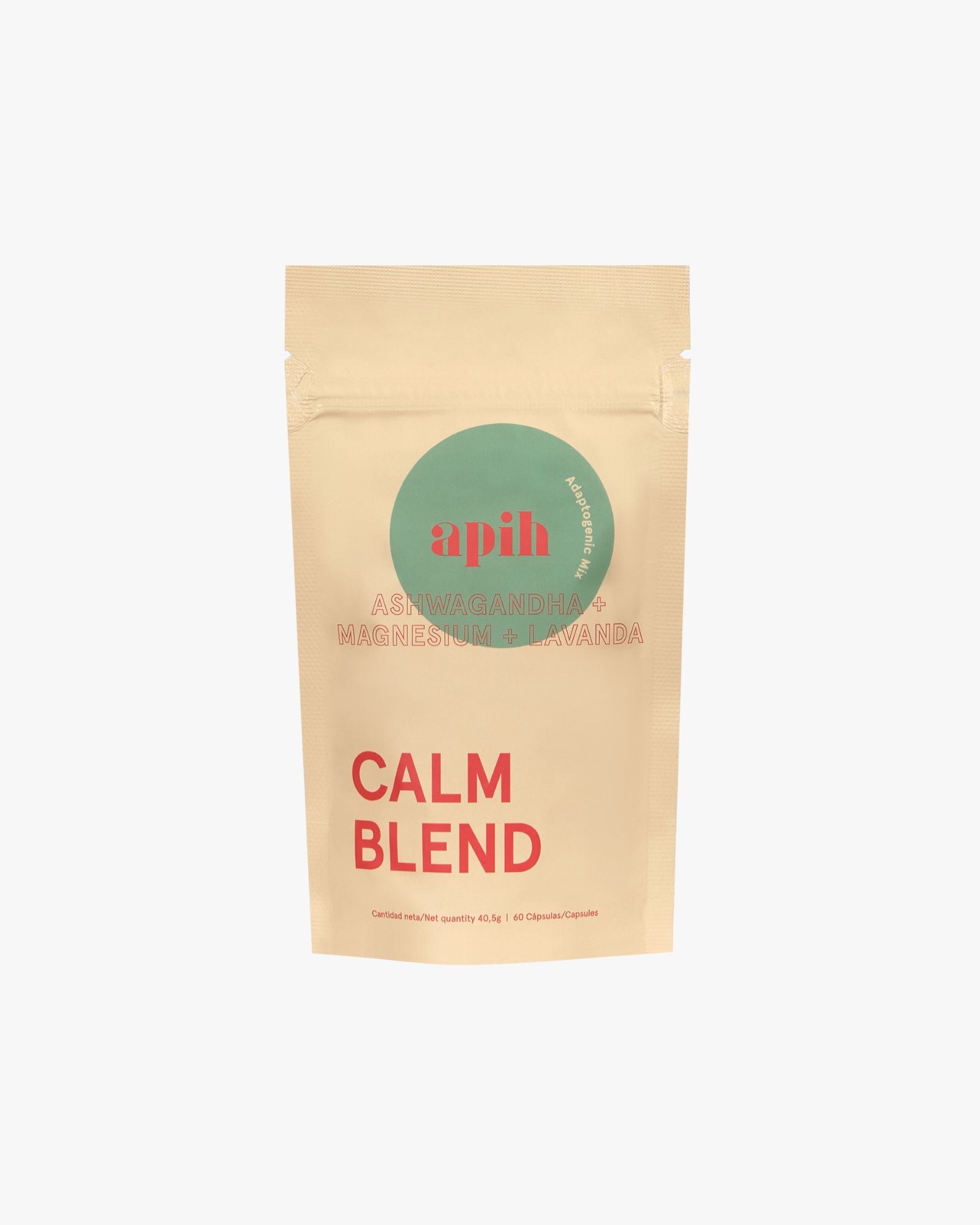 Calm Blend with Ashwagandha & Magnesium  (60 Capsules)