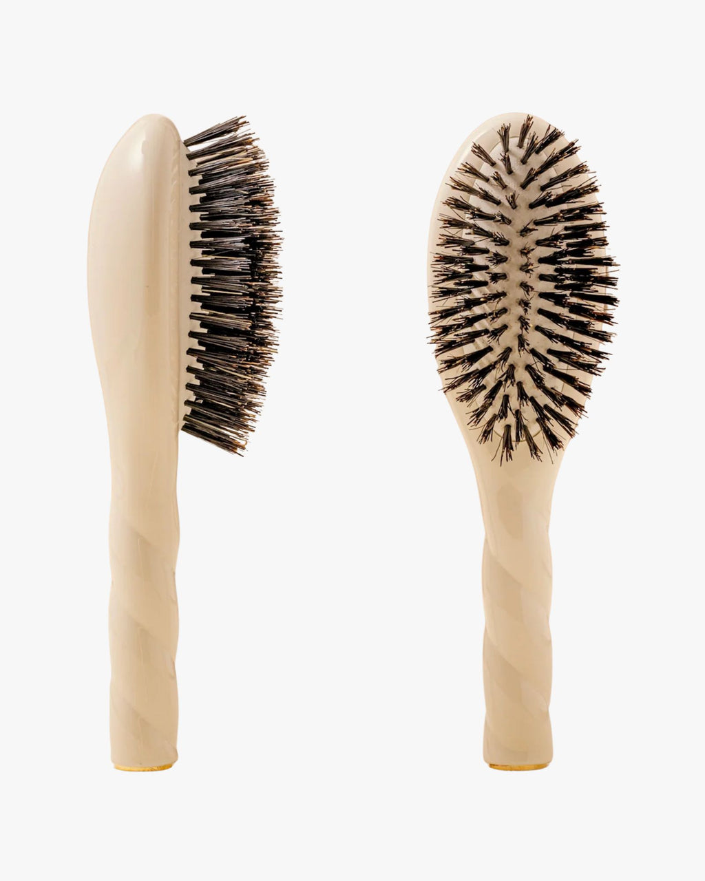 N.03 The Small Essential Soft Gentle Scalp Hairbrush White Cream