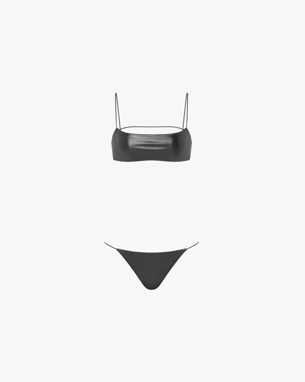 Sporty Line Lycra Bikini Black