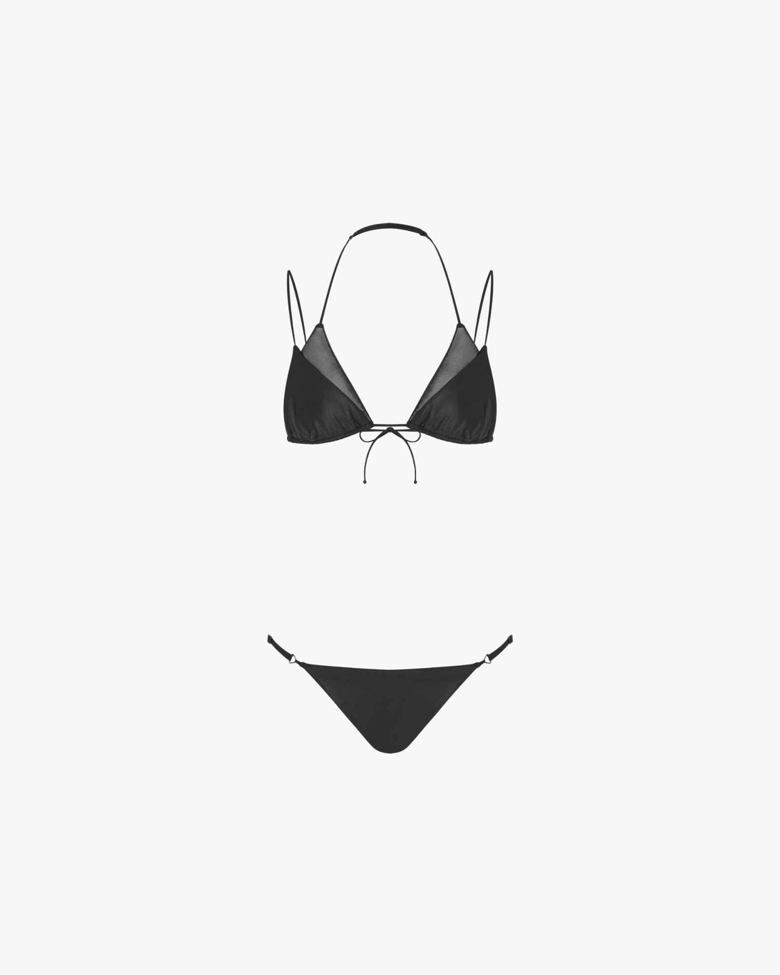 Ella Mesh Bikini Black