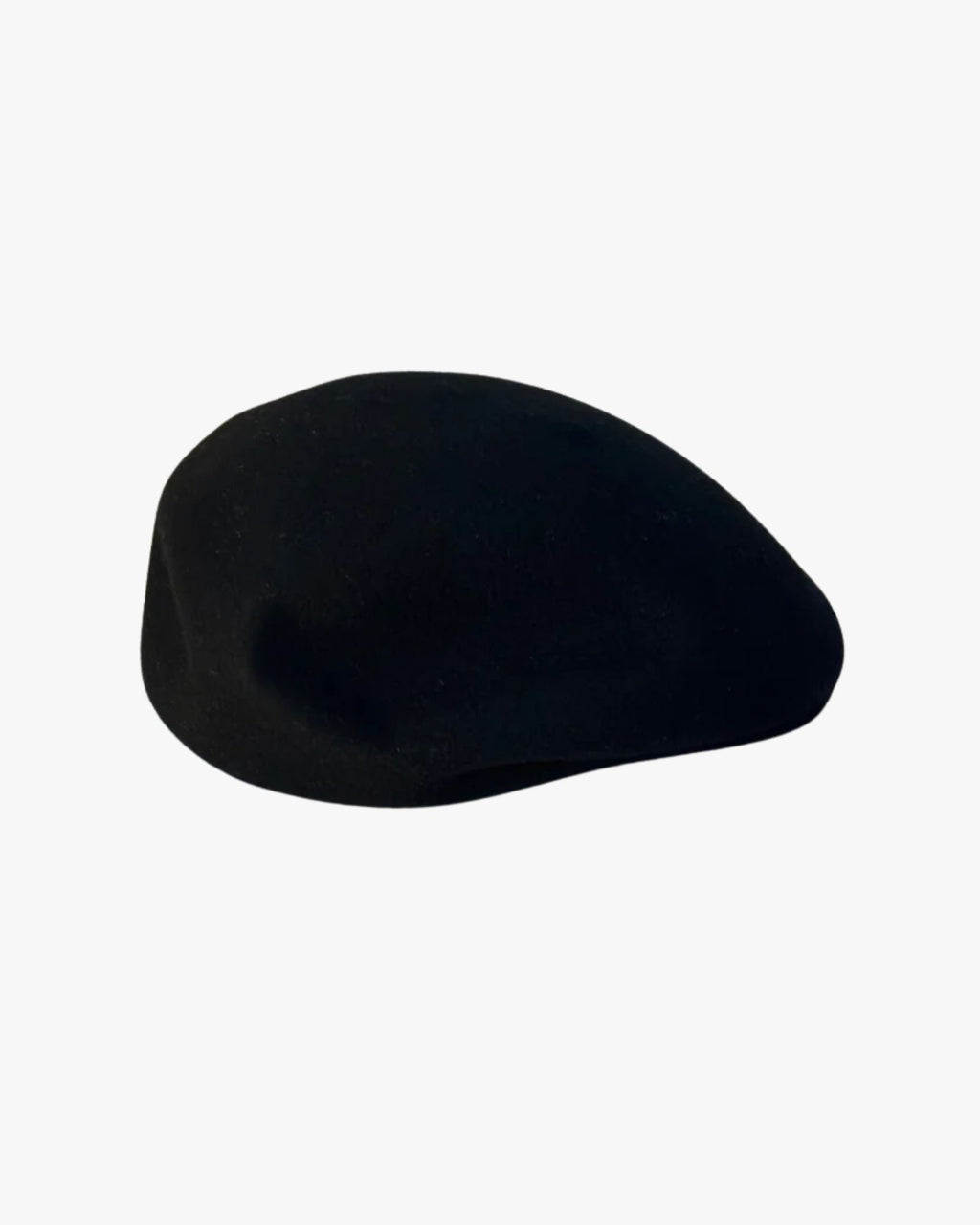 Black Wool Coppola Hat