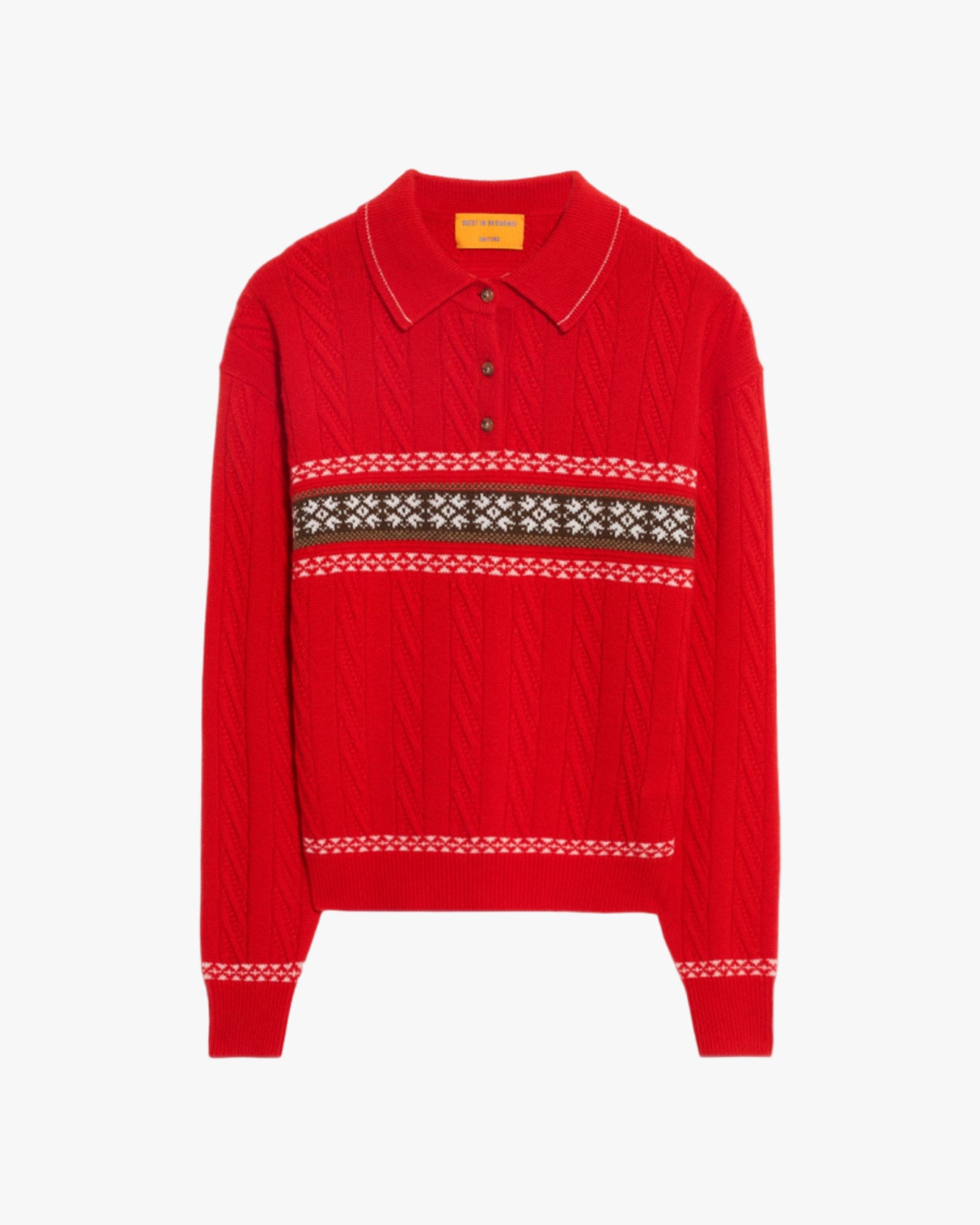 Cable Collegiate Polo Red Chili Combo