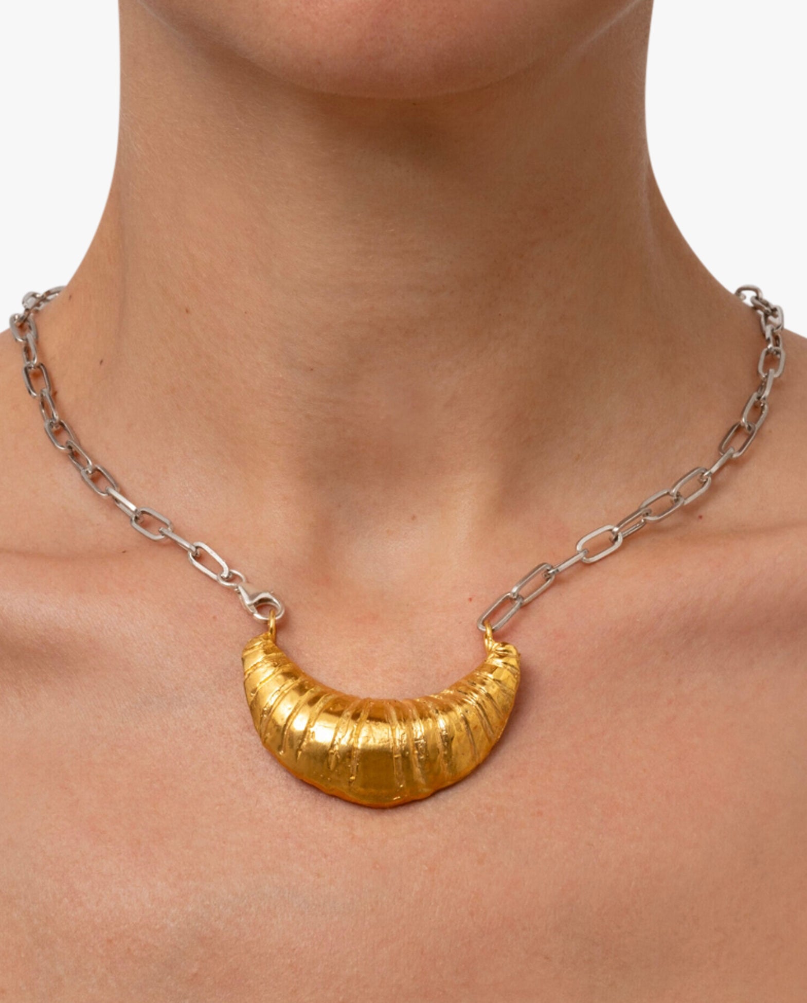 Croissant Chain Necklace