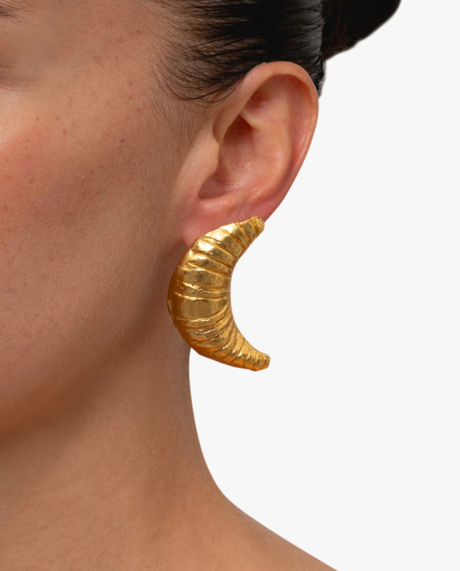Croissant Earrings