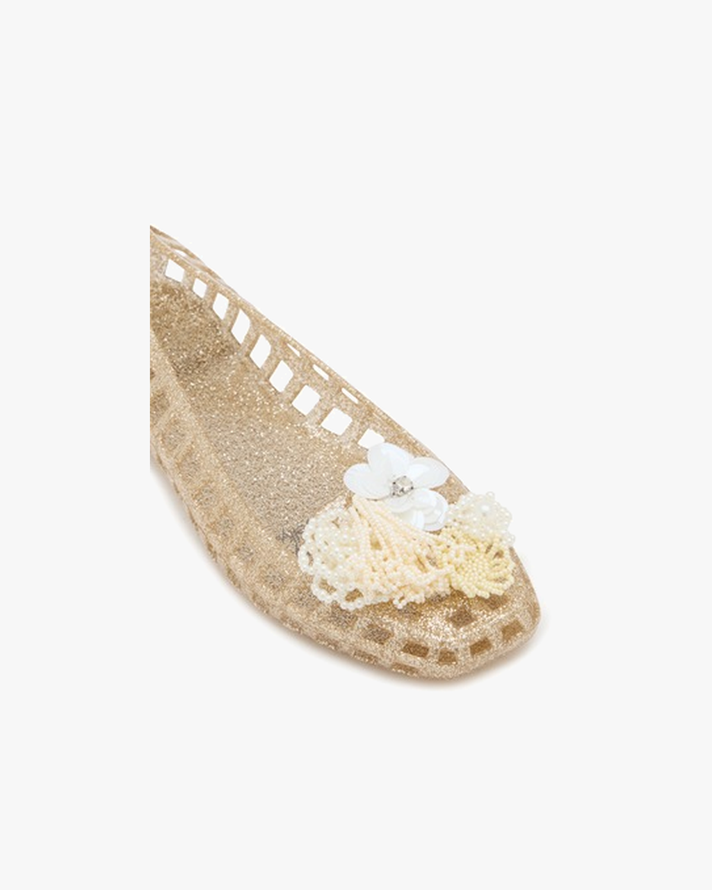 Ballerina Flats Dazzla Gold