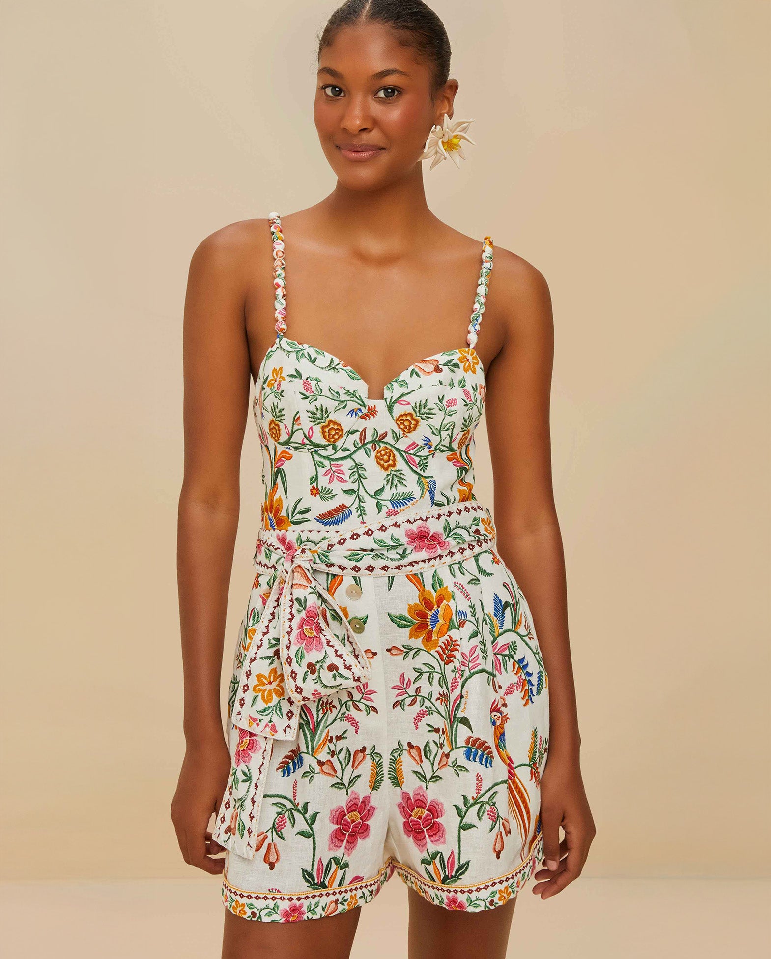 Forest Short Romper
