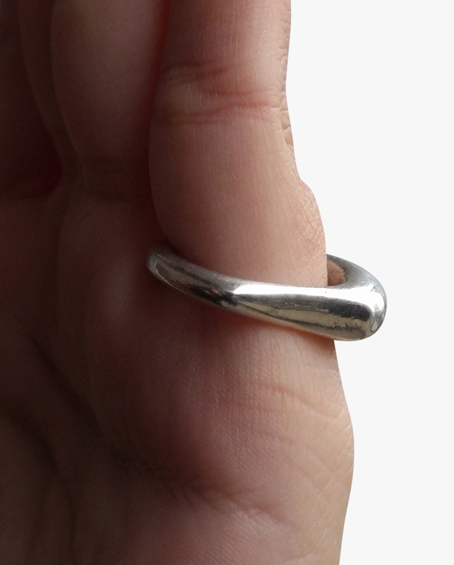 Blockwave Ring Silver