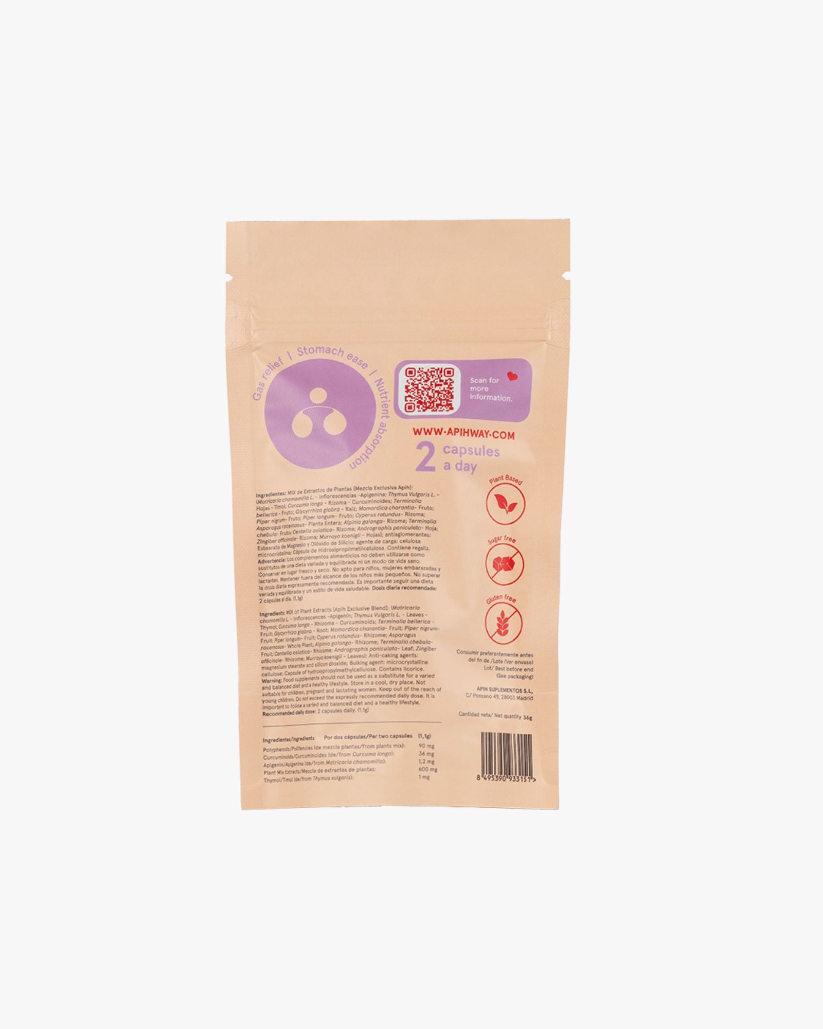 Digestive Blend, 16-Plant Extract Complex, 60 capsules