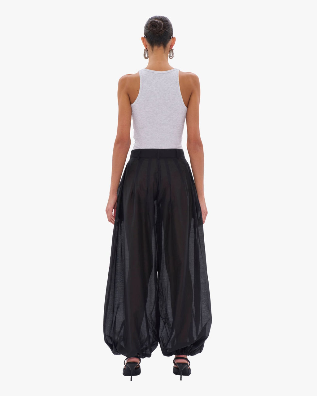 Dilan Black Balloon Pants