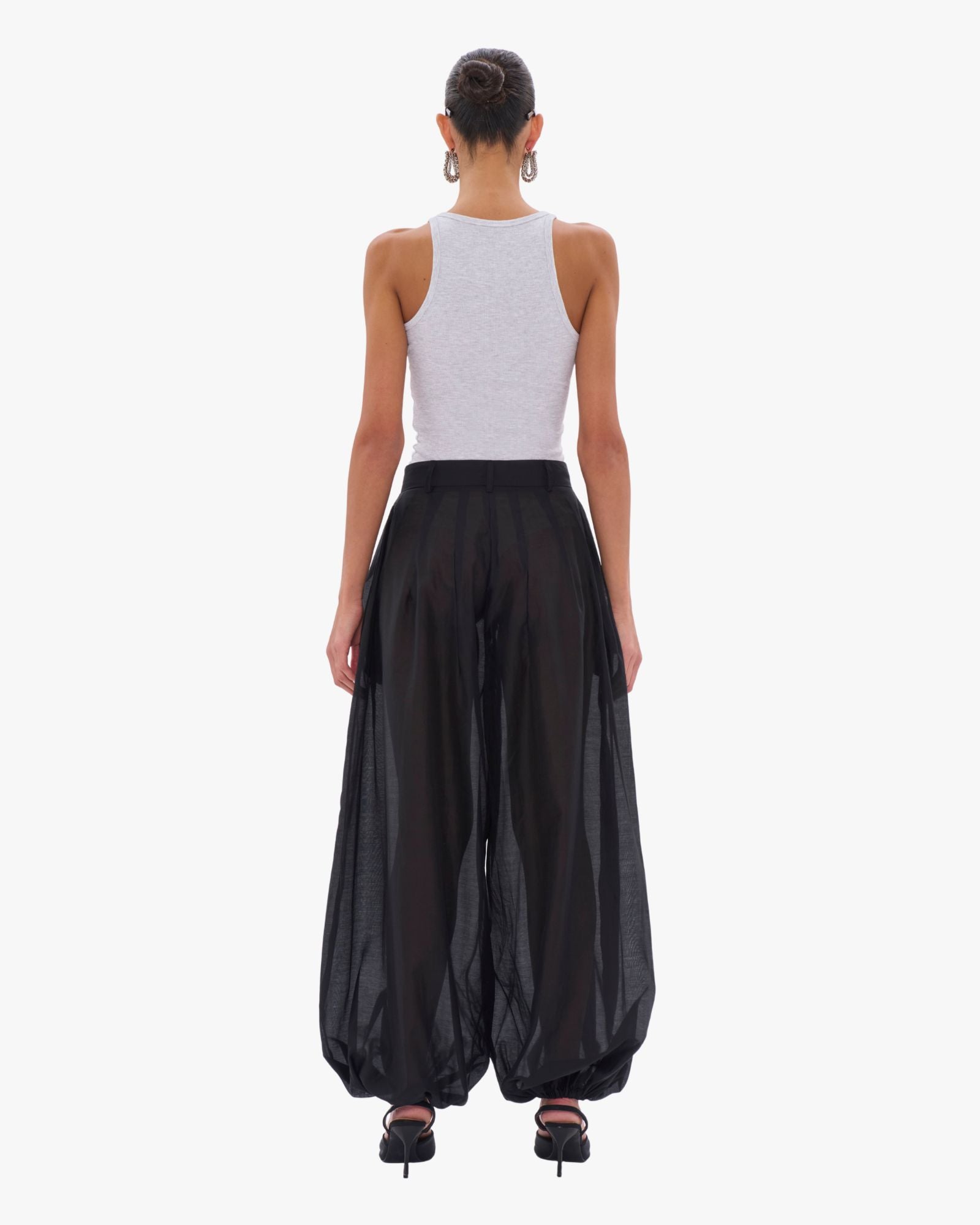 Dilan Black Balloon Pants