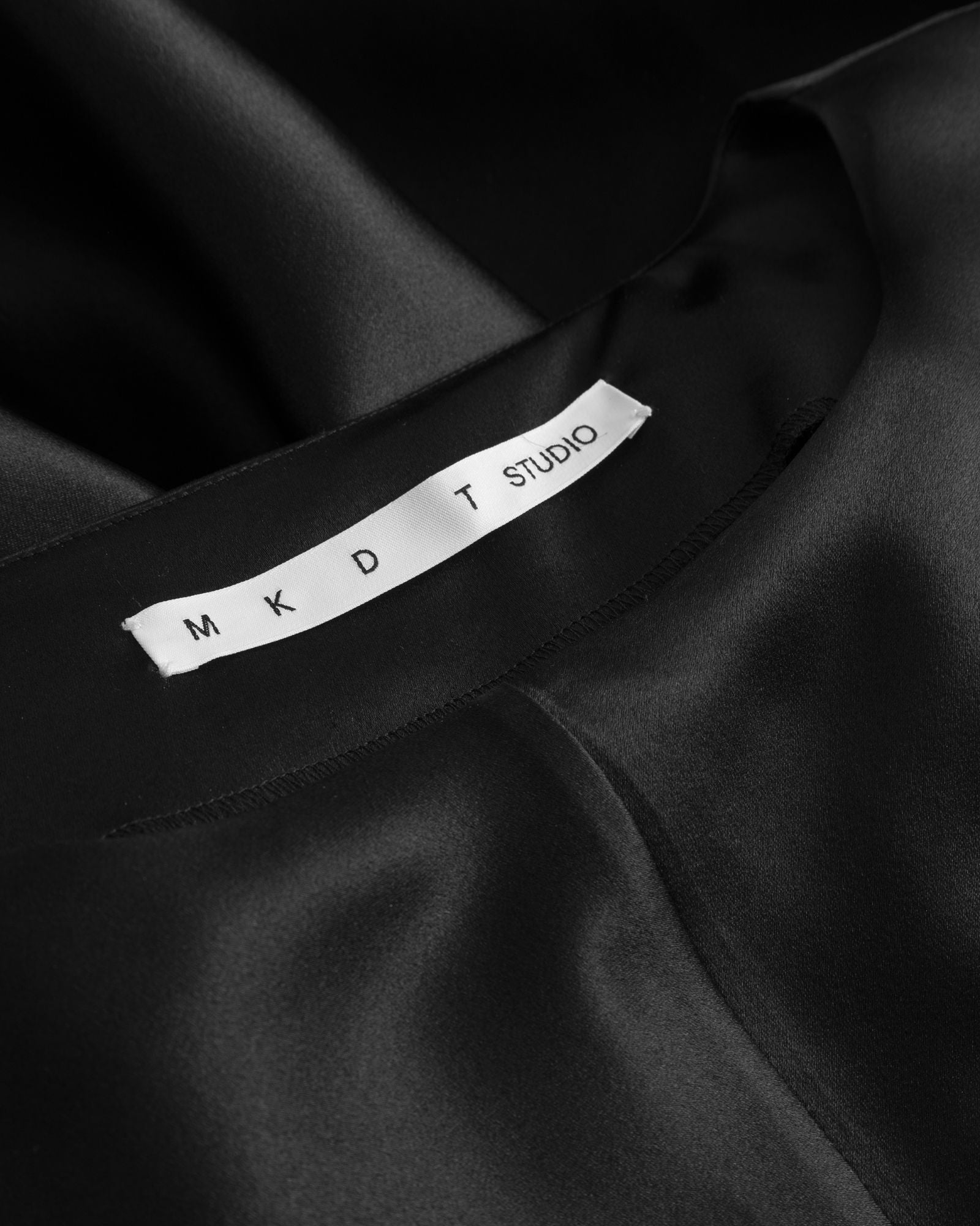 Dilia Atelier Silk Dress Black