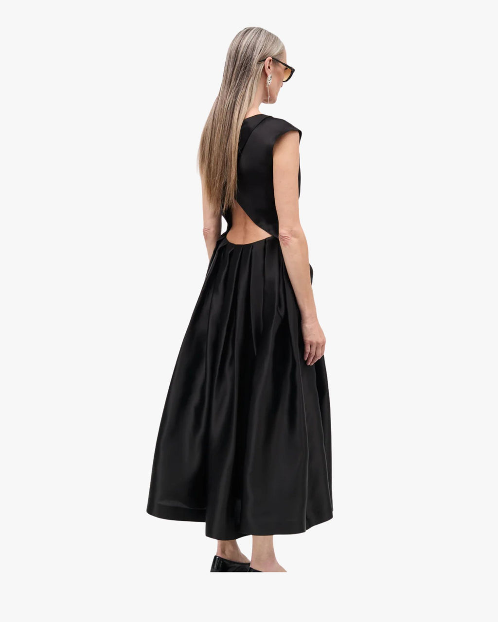 Dilia Atelier Silk Dress Black
