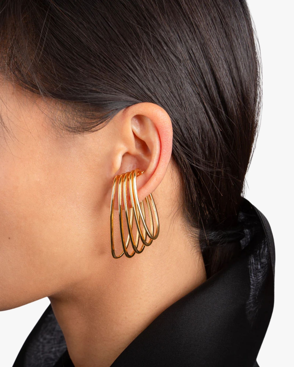 Ear Cuff La Cage Singolo Gold