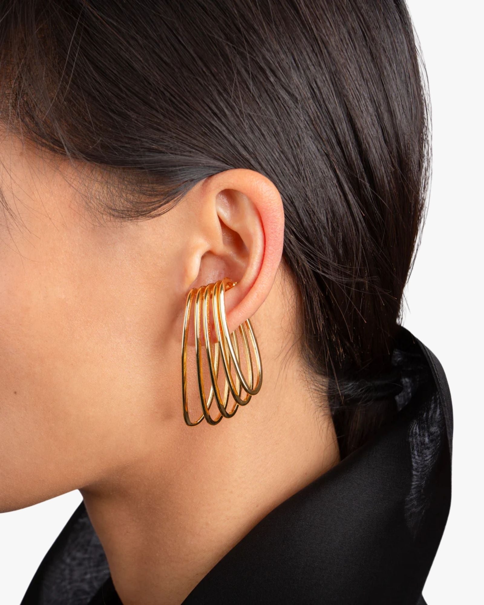 Ear Cuff La Cage Singolo Gold