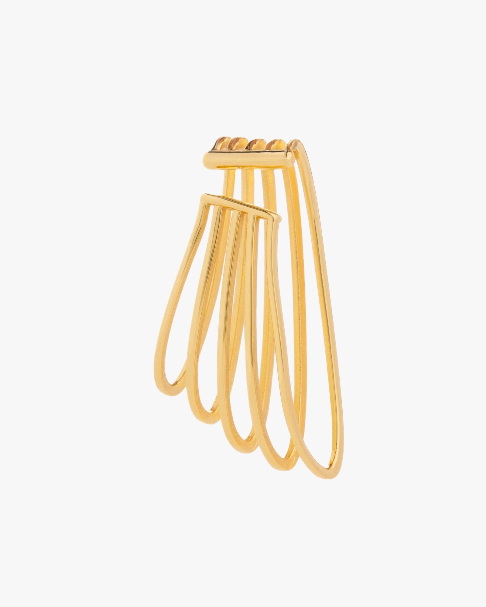 Ear Cuff La Cage Singolo Gold
