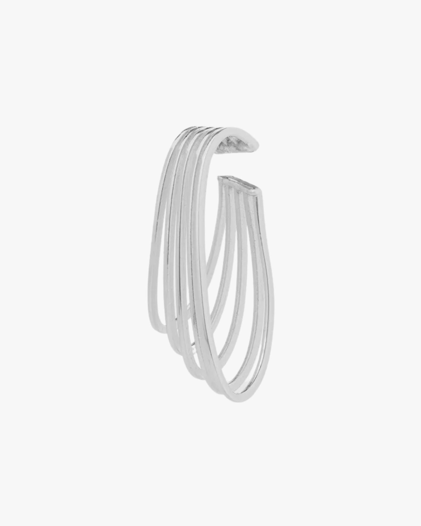 Ear Cuff La Cage Singolo Silver