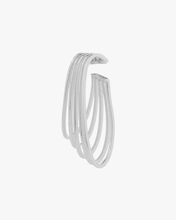 Ear Cuff La Cage Singolo Silver