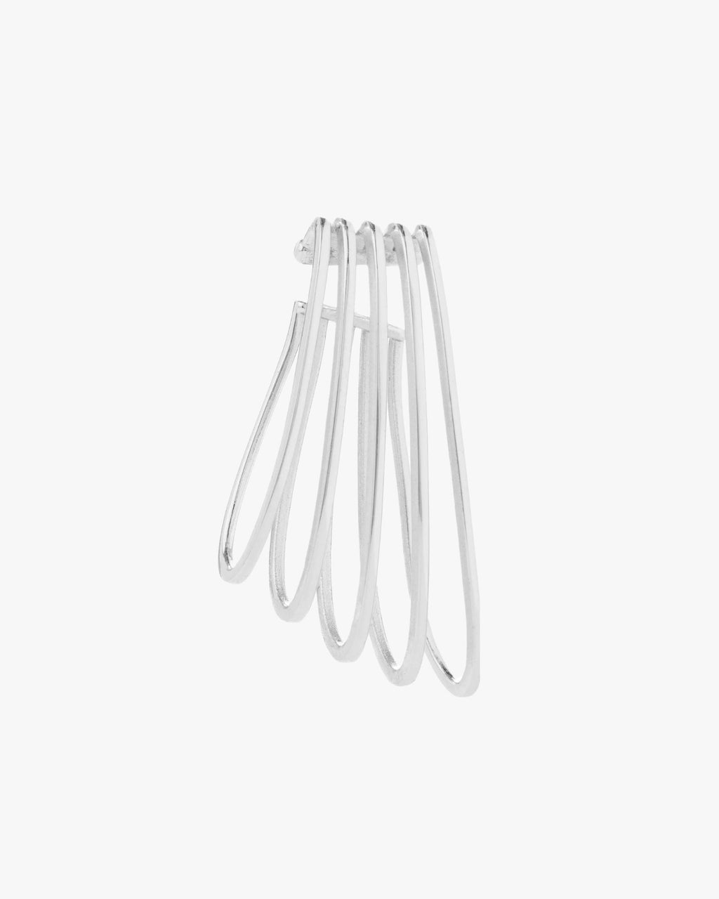 Ear Cuff La Cage Singolo Silver