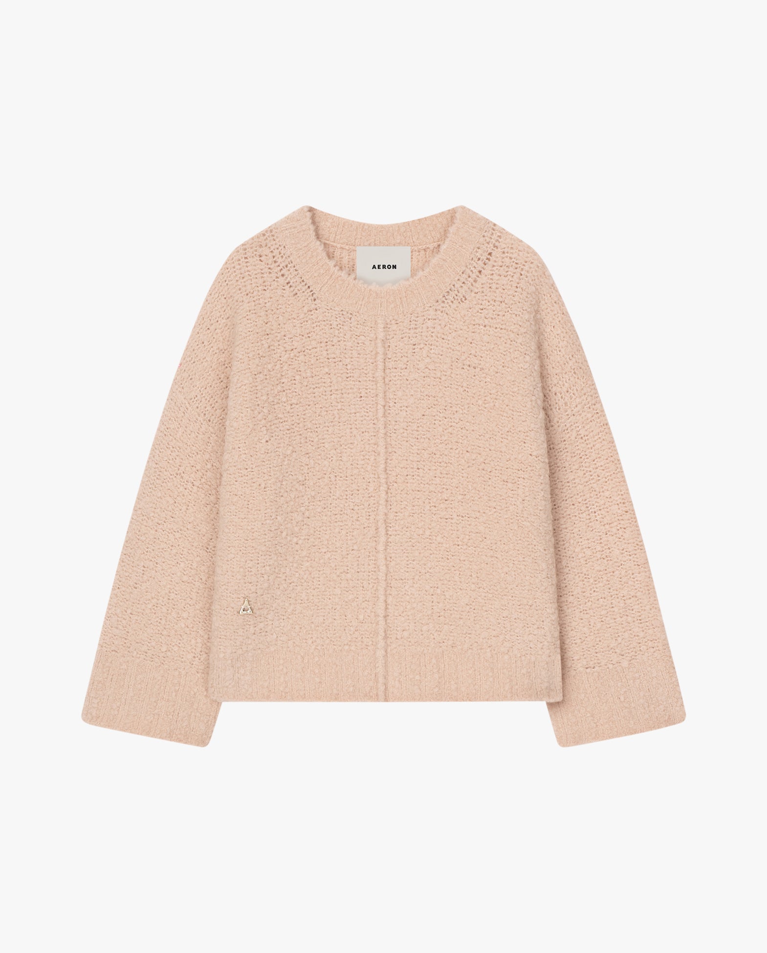 Elsa Wool-Blend Sweater Nude