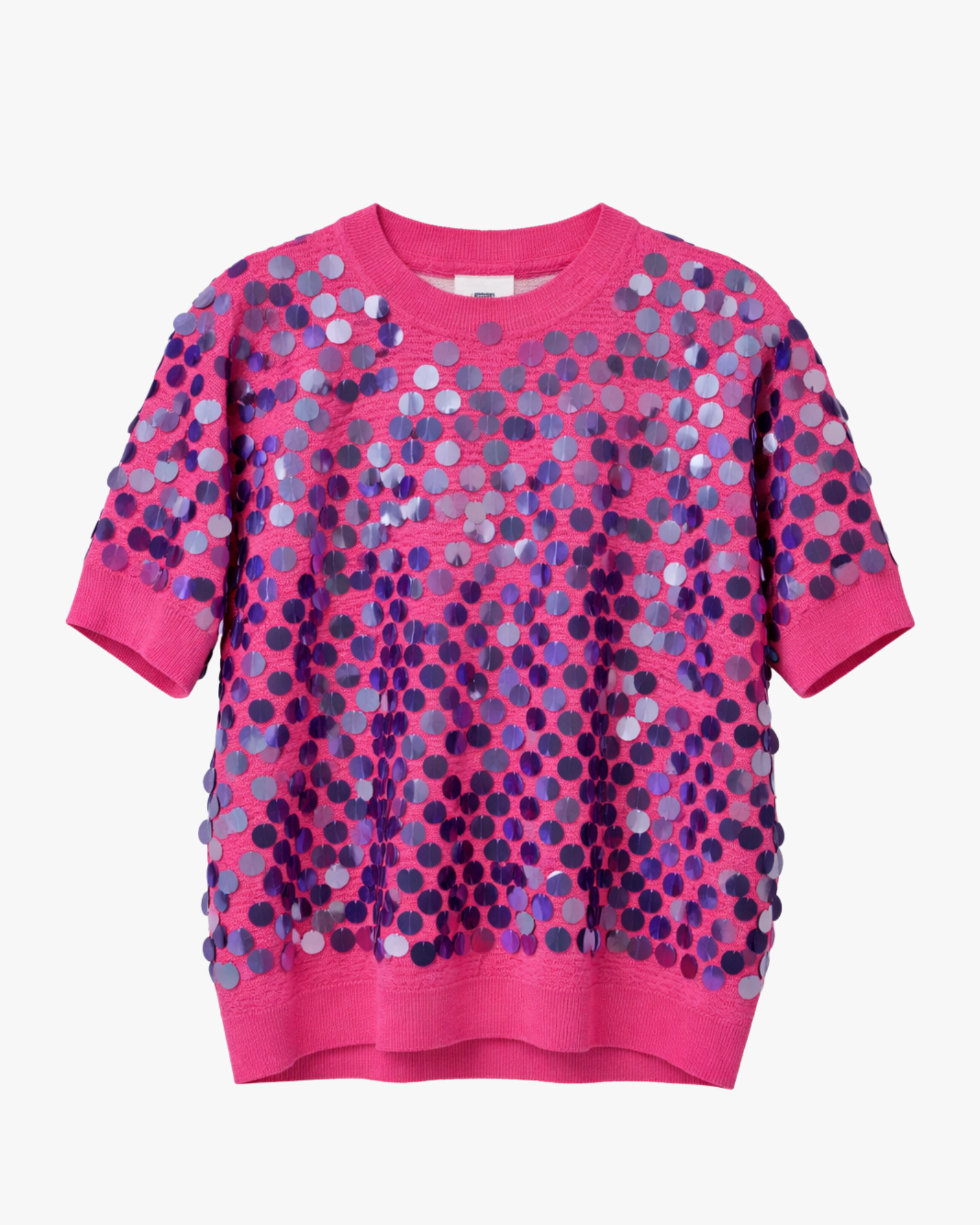 Extra Fine Merino Sequin Inga Sweater