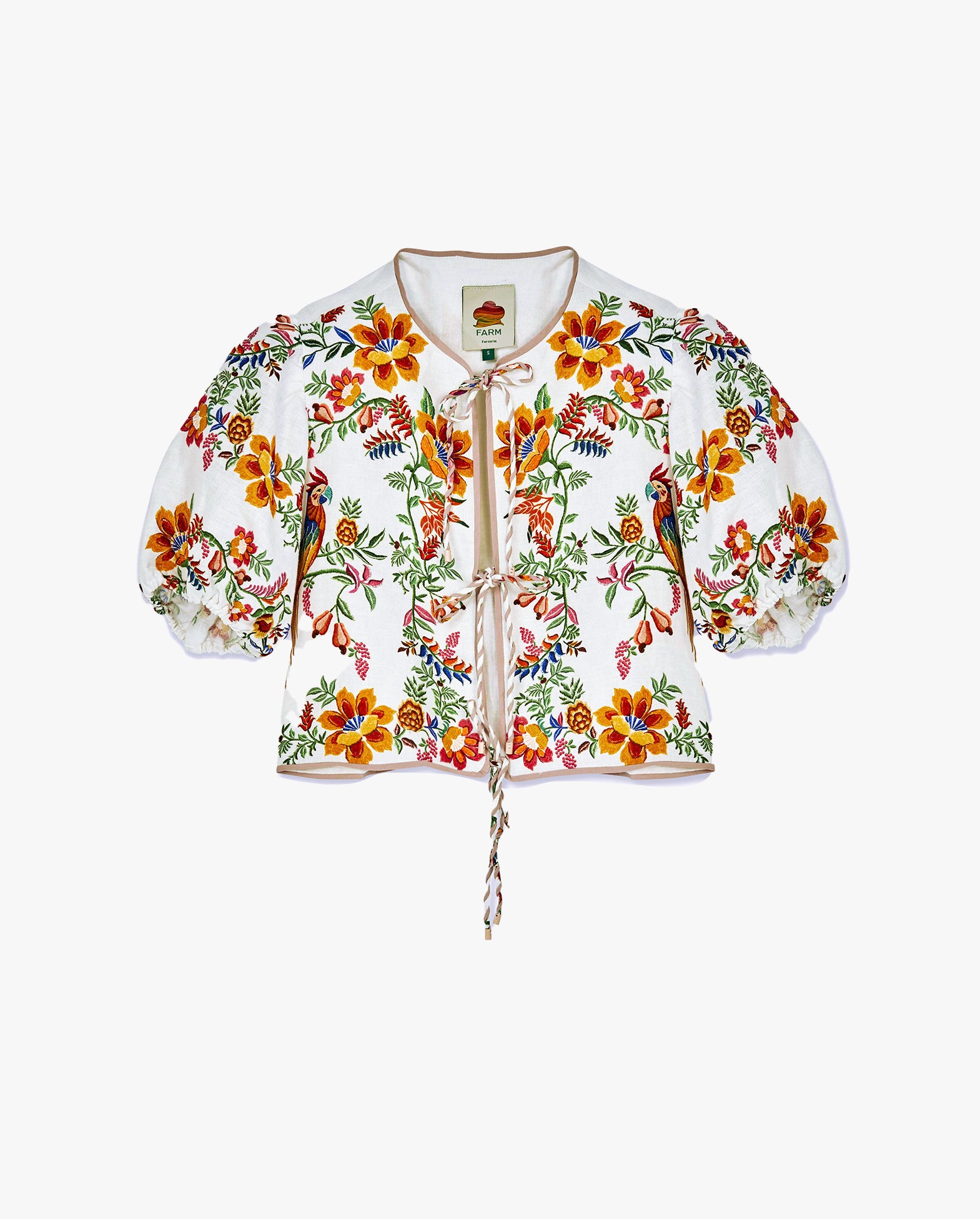 Forest Scarves Blouse