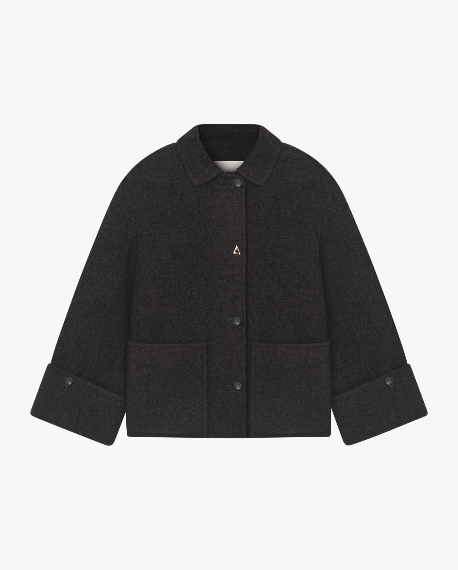 Fudge Oversized Wool-Blend Jacket