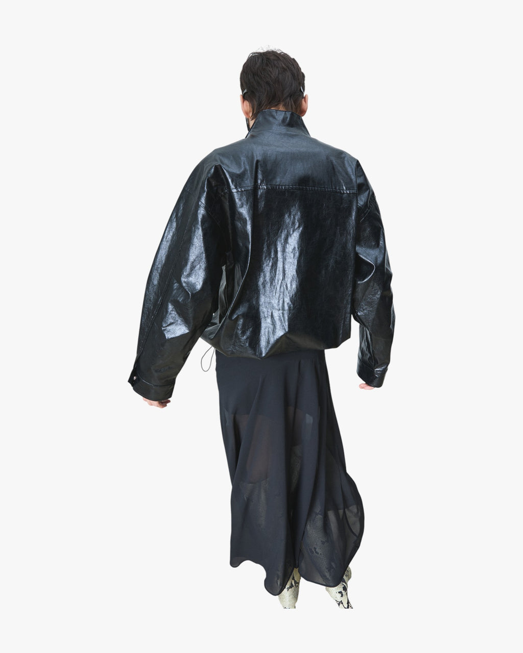 Faux-Leather Jacket