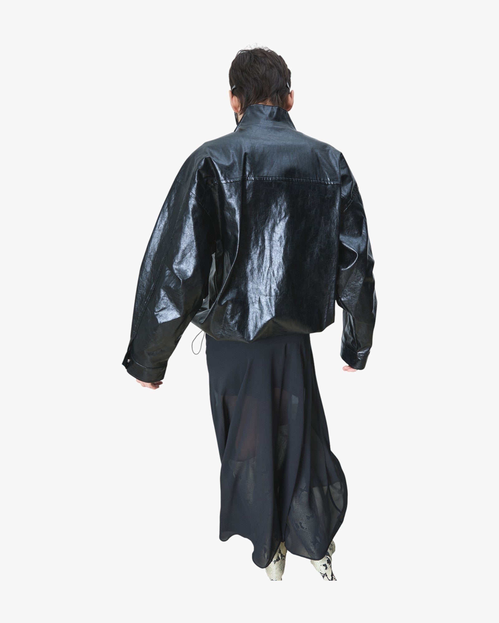 Faux-Leather Jacket