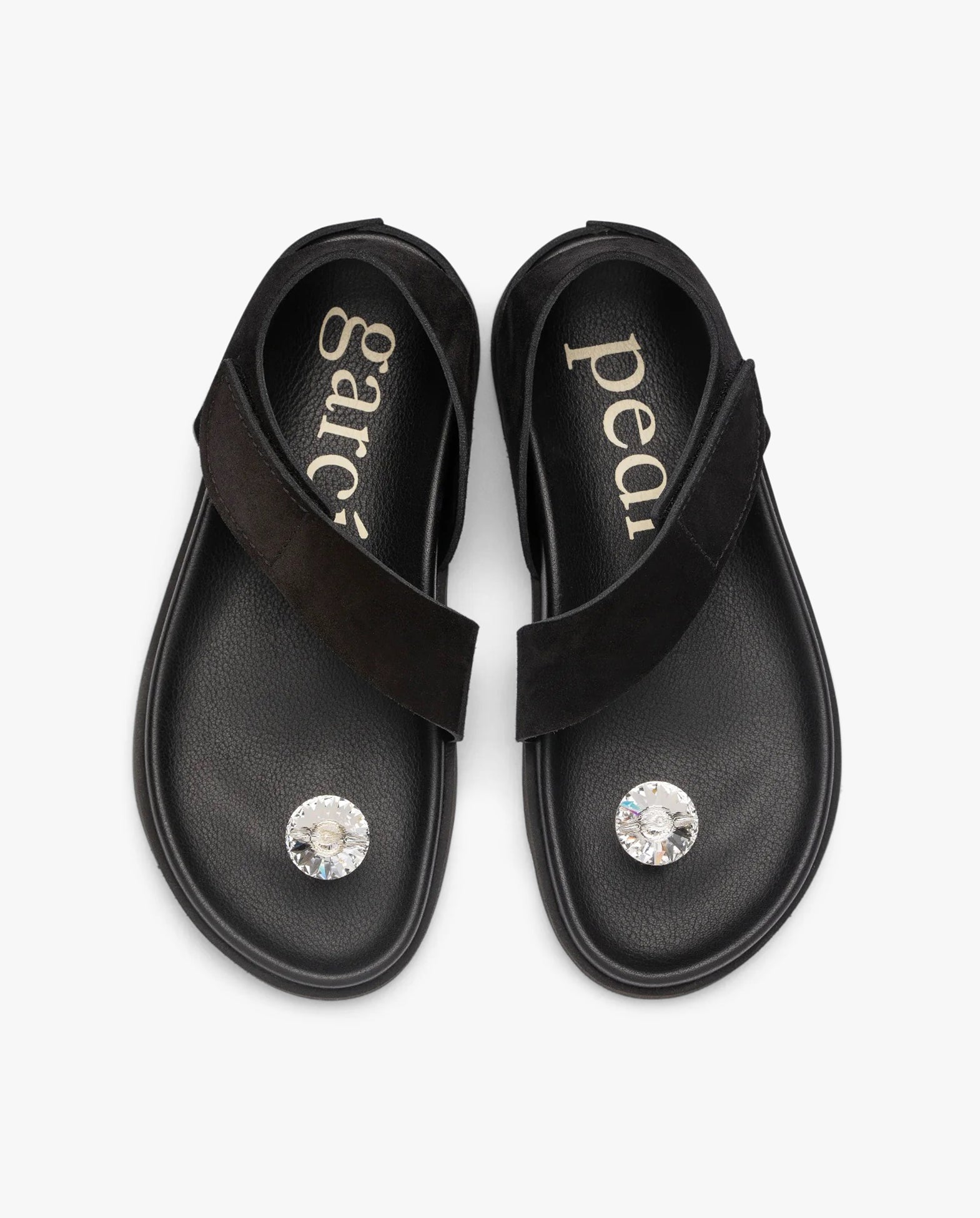 Dorletta Crystal Slide Button