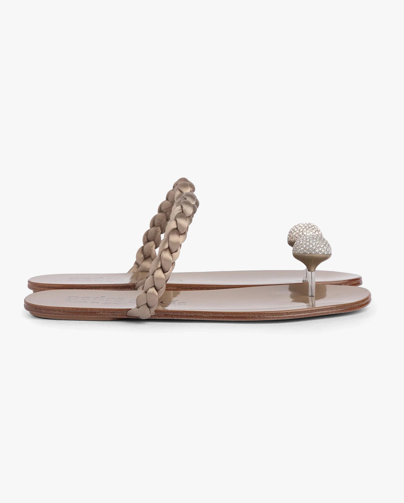 Pipa Flat Sandal In Leather
