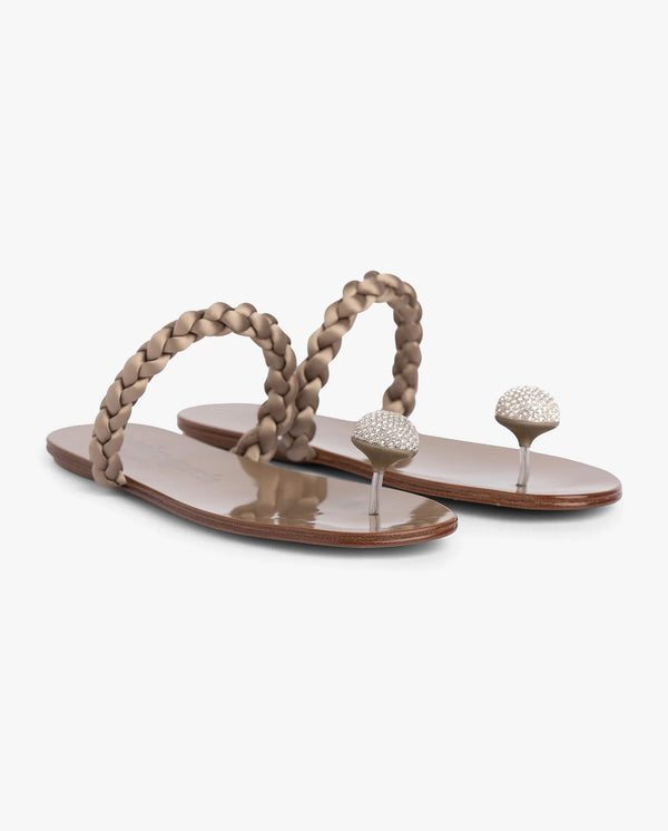 Sandalo basso Pipa in pelle