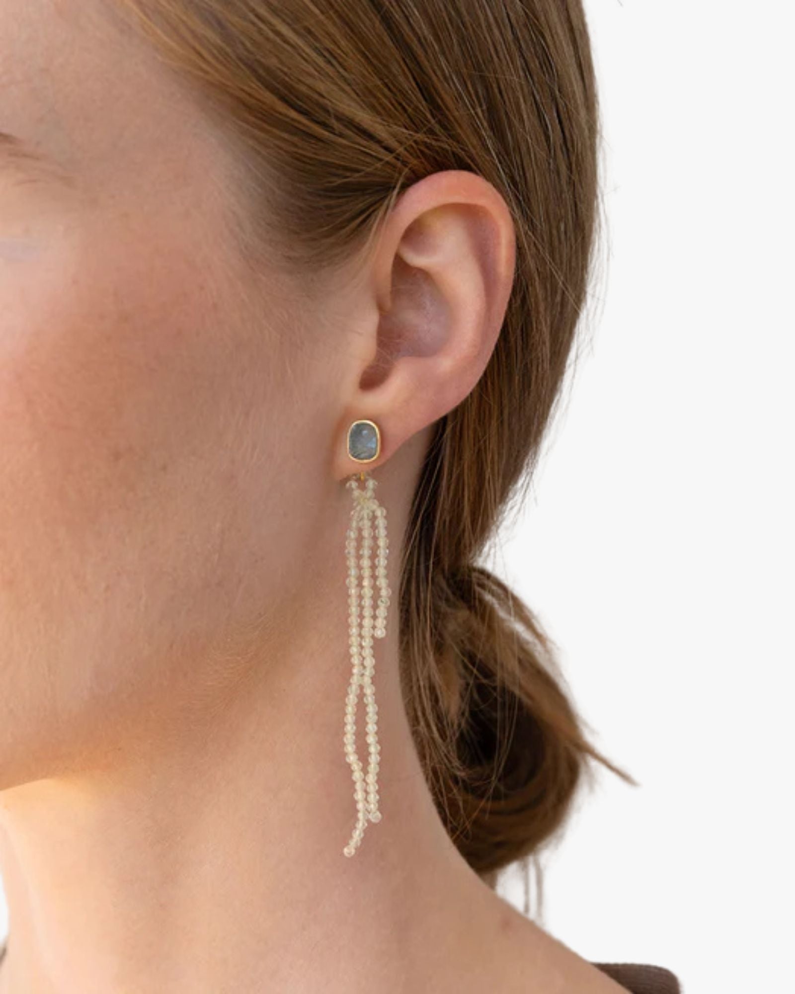 Fringed Stoppers Peach