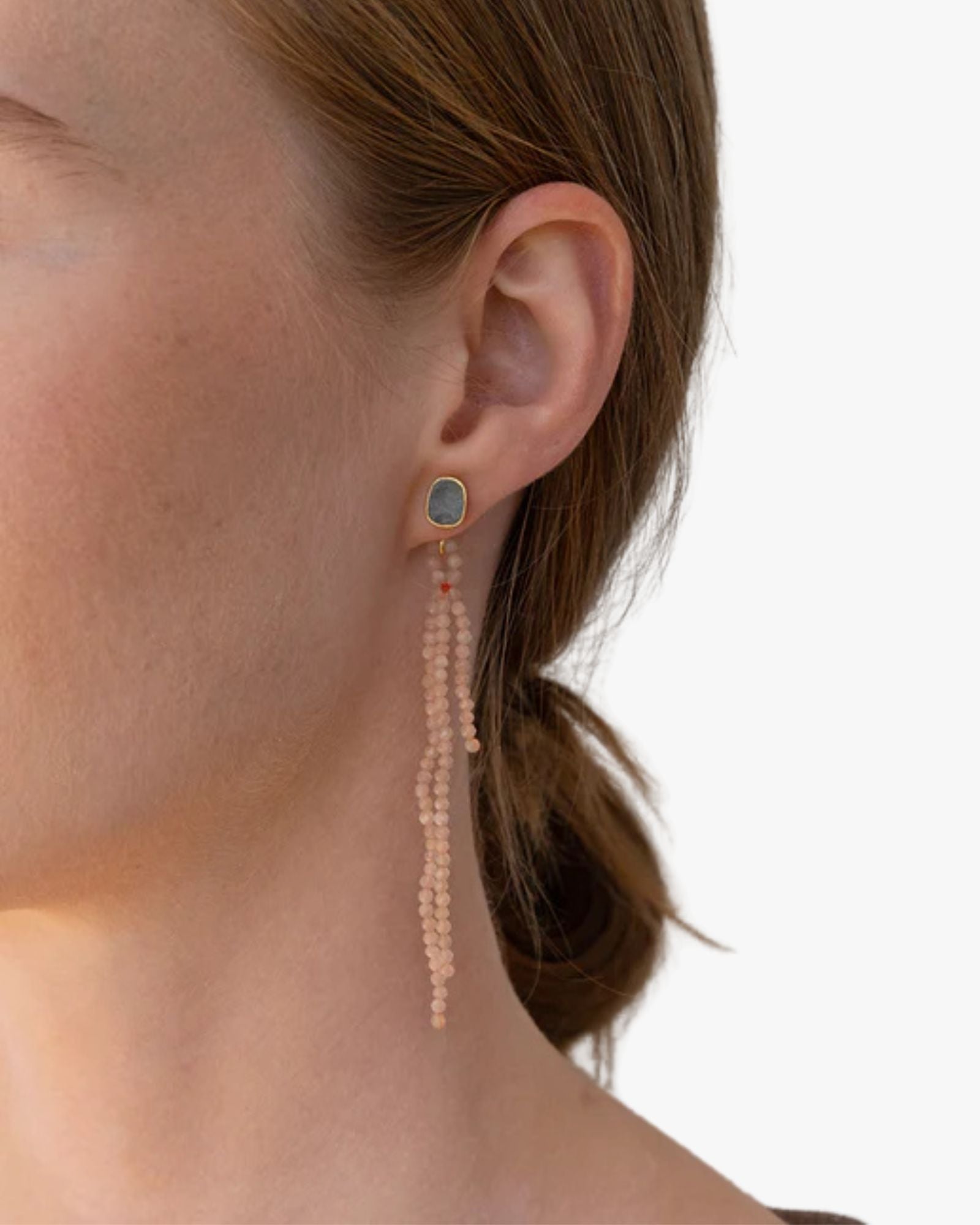 Fringed Stoppers Lime Green