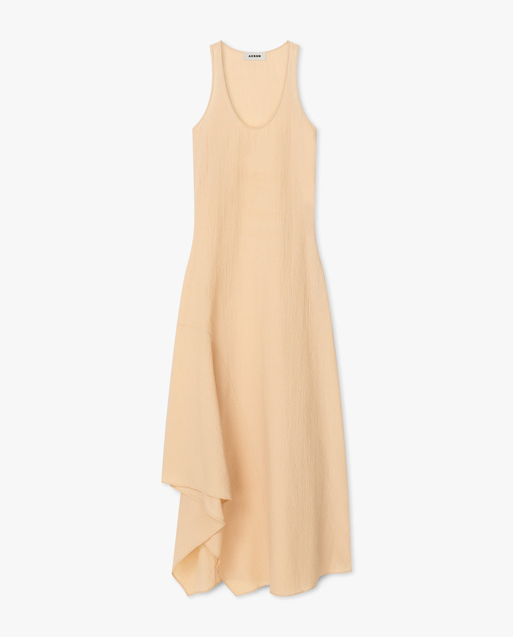 Gale Gathered Dress Parchment