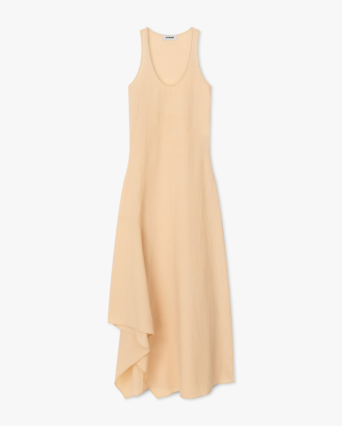 Gale Gathered Dress Parchment